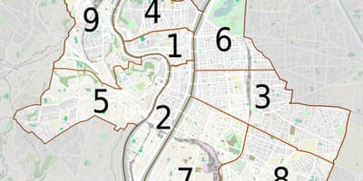 Mapa Lyon Lyon
