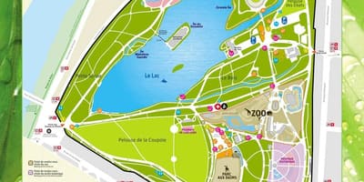 Mapa Lyon ogród